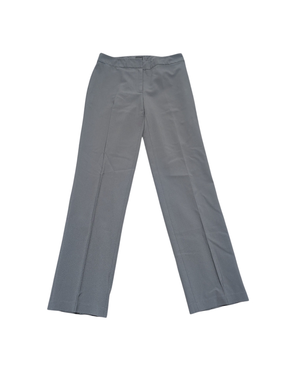 EILEEN FISHER Women's Gray Classic Straight-Leg Pleated Dress Pants (XS)